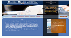 Desktop Screenshot of hansenhouseco.com